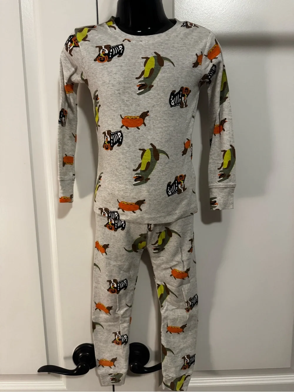 Carters Child of Mine Halloween Dogs Pajama Set